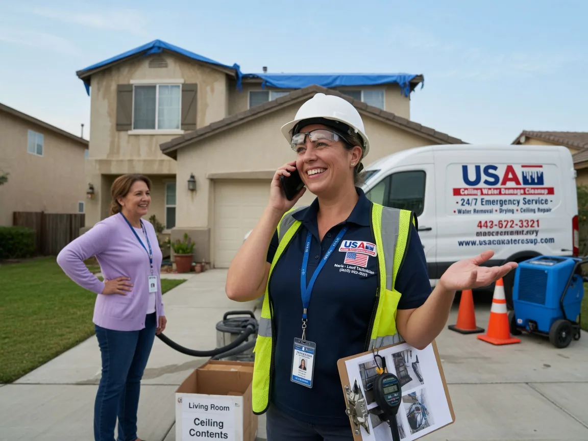 Ceiling Water Damage Restoration Ashmore, IL FAQs